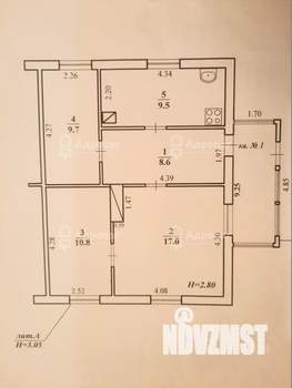 Дом 56м², 1-этажный, участок 6 сот.