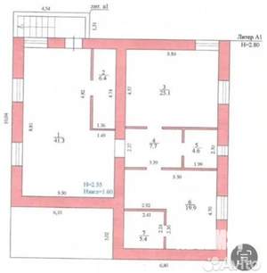 Коттедж 233м², 2-этажный, участок 8 сот.