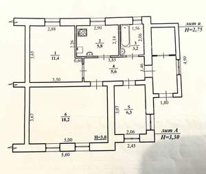 Дом 51м², 1-этажный, участок 5 сот.