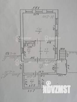 Дом 44м², 1-этажный, участок 8 сот.