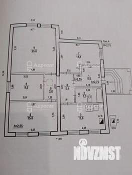 Дом 99м², 1-этажный, участок 7 сот.