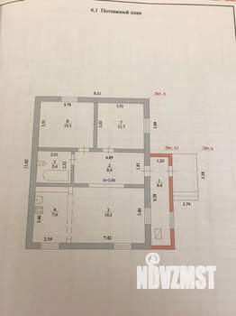 Дом 74м², 1-этажный, участок 5 сот.