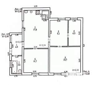 Дом 69м², 1-этажный, участок 9 сот.
