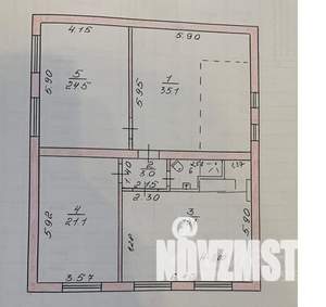 Дом 233м², 2-этажный, участок 7 сот.