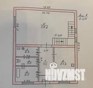 Дом 233м², 2-этажный, участок 7 сот.