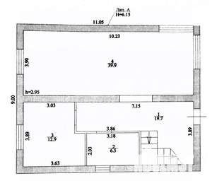 Коттедж 164м², 3-этажный, участок 3 сот.