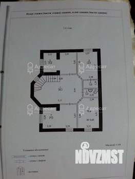Дом 194м², 3-этажный, участок 4 сот.  