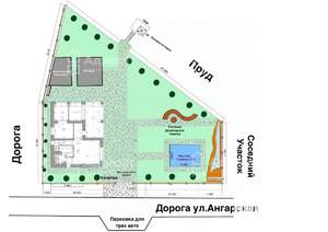 Дача 180м², 2-этажный, участок 6 сот.  