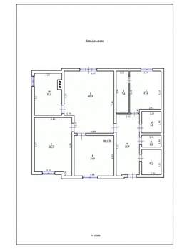 Дом 187м², 1-этажный, участок 8 сот.  