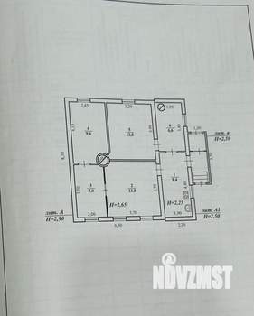 Дом 57м², 1-этажный, участок 5 сот.  