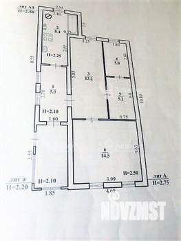 Дом 52м², 1-этажный, участок 6 сот.  