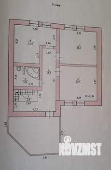Коттедж 337м², 3-этажный, участок 9 сот.  