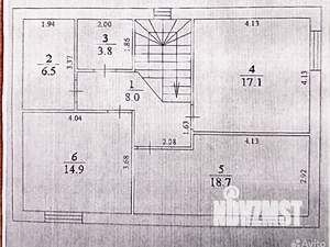 Дом 160м², 2-этажный, участок 4 сот.  