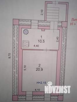 Дом 130м², 2-этажный, участок 4 сот.  