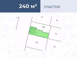 Дом 90м², 3-этажный, участок 2 сот.  
