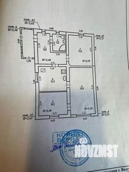 Дом 67м², 1-этажный, участок 7 сот.  