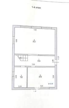 Дом 135м², 2-этажный, участок 5 сот.  