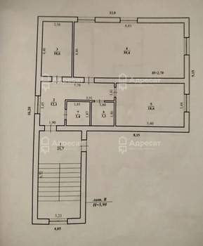Дом 321м², 3-этажный, участок 5 сот.  