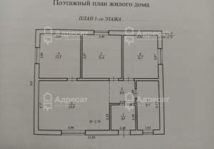 Дом 80м², 1-этажный, участок 4 сот.  