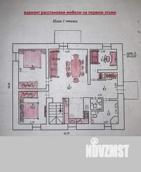 Дом 193м², 3-этажный, участок 6 сот.  