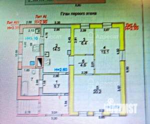 Дом 97м&sup2;, 1-этажный, участок 3 сот.  