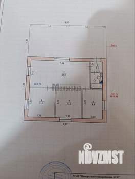 Дом 86м&sup2;, 1-этажный, участок 13 сот.  