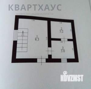 Дом 31м², 2-этажный, участок 6 сот.  