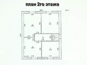 Дача 123м², 2-этажный, участок 6 сот.  