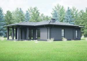 Дом 220м², 1-этажный, участок 9 сот.  