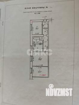 Дом 53м², 1-этажный, участок 2 сот.  