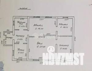 Дом 89м², 1-этажный, участок 9 сот.  