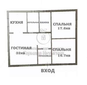 Дом 92м², 1-этажный, участок 5 сот.  