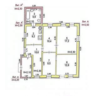 Дом 76м², 1-этажный, участок 7 сот.  