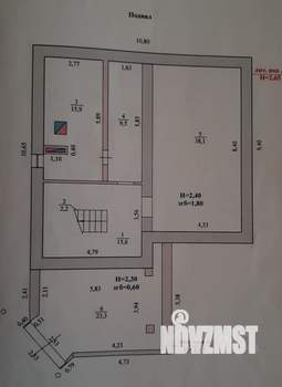 Коттедж 337м², 3-этажный, участок 9 сот.  