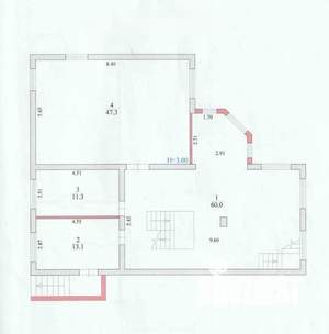 Дом 540м², 4-этажный, участок 10 сот.  