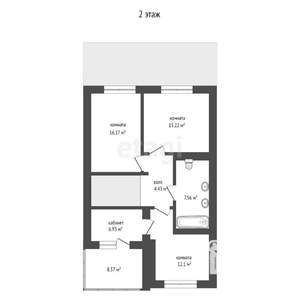 Дом 150м², 2-этажный, участок 4 сот.  