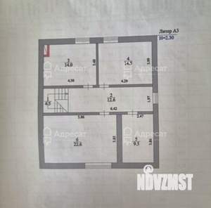 Дом 225м², 3-этажный, участок 6 сот.  