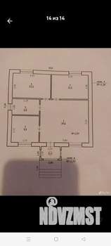 Дом 75м², 1-этажный, участок 7 сот.  