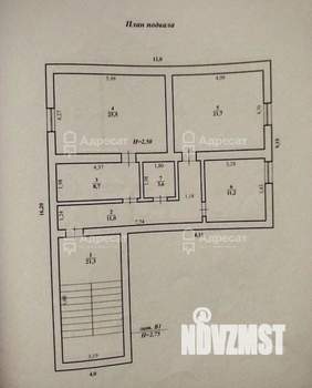 Дом 321м², 3-этажный, участок 5 сот.  