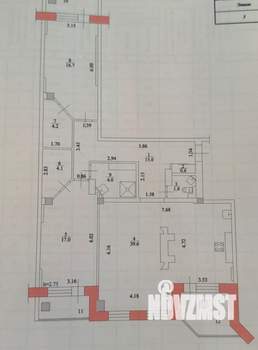 3-к квартира, на длительный срок, 107м2, 3/9 этаж