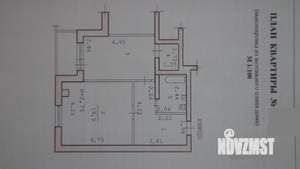 1-к квартира, на длительный срок, 50м2, 6/9 этаж