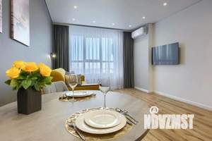 1-к квартира, посуточно, 40м2, 1/1 этаж