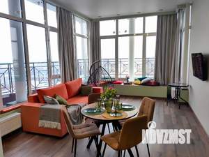 1-к квартира, посуточно, 55м2, 22/23 этаж