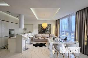 Студия квартира, посуточно, 57м2, 22/25 этаж