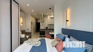 Студия квартира, посуточно, 30м2, 9/22 этаж