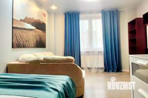 1-к квартира, посуточно, 45м2, 8/15 этаж