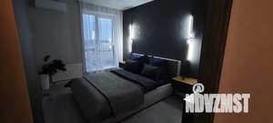 1-к квартира, посуточно, 38м2, 22/23 этаж