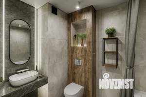 1-к квартира, посуточно, 40м2, 1/1 этаж