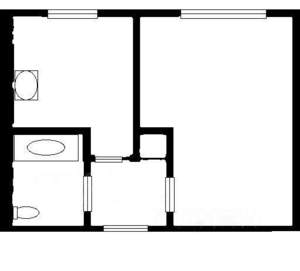 1-к квартира, на длительный срок, 30м2, 3/5 этаж