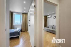 1-к квартира, посуточно, 43м2, 1/1 этаж